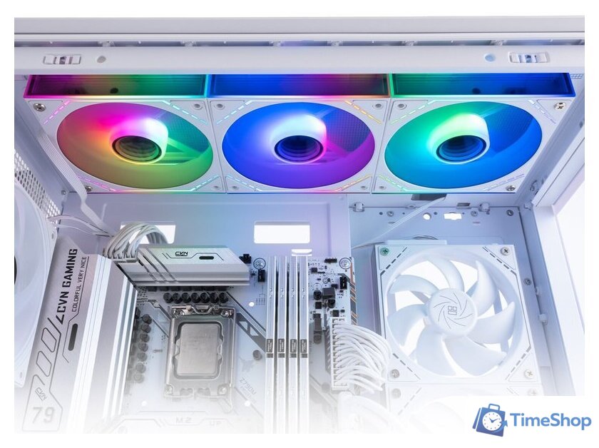 Комплект вентиляторов для корпуса Thermalright TL-M12QW-S X3 (белый) - Изображение №6 — Интернет-магазин Time-Shop
