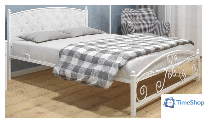 Кровать ИП Князев Бали 180x200 (белый) - Изображение №1 — Интернет-магазин Time-Shop