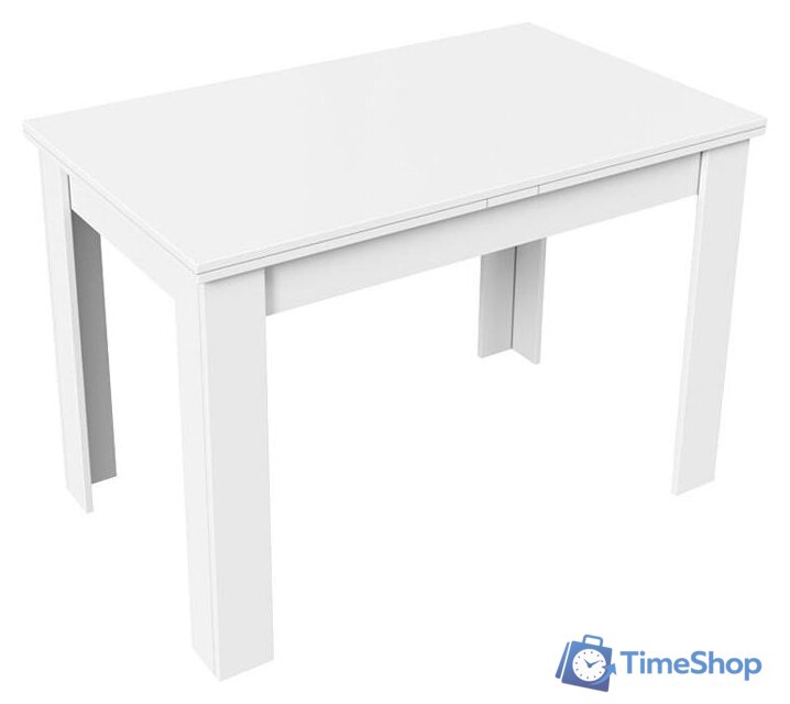 Кухонный стол Трия Промо тип 4 (белый/белый) - Изображение №1 — Интернет-магазин Time-Shop