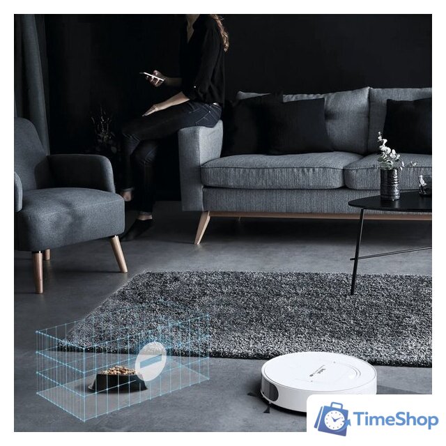 Робот-пылесос Tefal X-Plorer Serie 130AI Animal & Allergy RG9077WH - Изображение №7 — Интернет-магазин Time-Shop