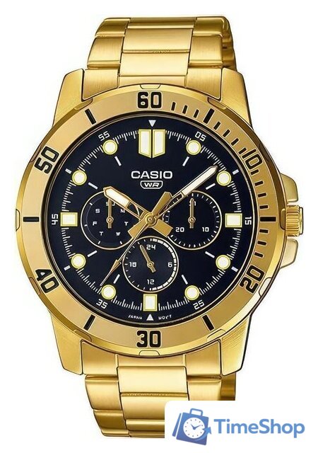 Наручные часы Casio MTP-VD300G-1E - Изображение №1 — Интернет-магазин Time-Shop
