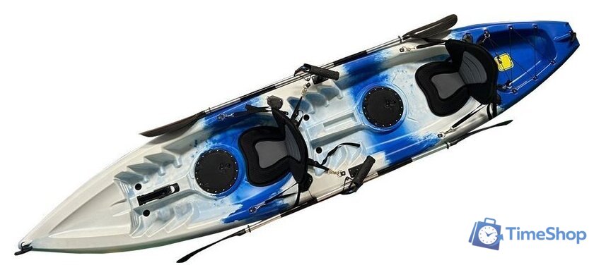 Байдарка BarrakuDA SOT380 (синий/белый) - Изображение №2 — Интернет-магазин Time-Shop