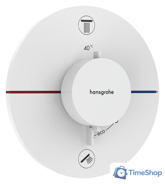 Смеситель Hansgrohe ShowerSelect Comfort S 15554700 - Изображение №1 — Интернет-магазин Time-Shop