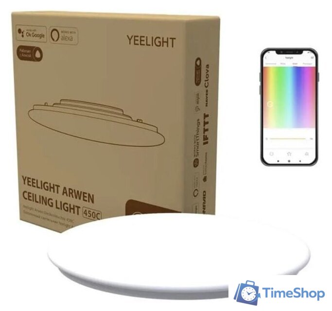 Светильник-тарелка Yeelight Arwen Ceiling Light 450C YLXD013-B - Изображение №1 — Интернет-магазин Time-Shop