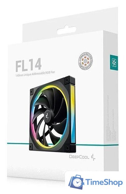 Вентилятор для корпуса DeepCool FL14 R-FL14-BKAPN1-G - Изображение №6 — Интернет-магазин Time-Shop