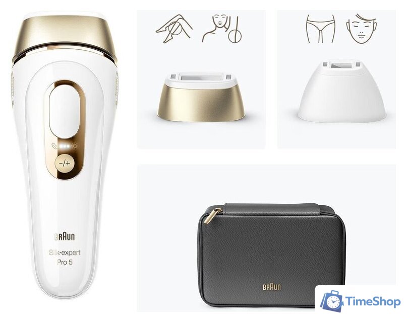 Фотоэпилятор Braun Silk-Expert Pro 5 PL5140 - Изображение №2 — Интернет-магазин Time-Shop
