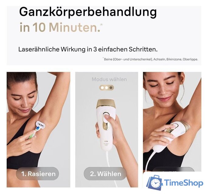 Фотоэпилятор Braun Silk-Expert Pro 5 PL5140 - Изображение №5 — Интернет-магазин Time-Shop