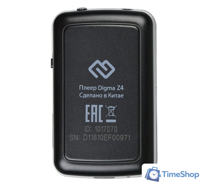 Плеер MP3 Digma Z4 16GB - Изображение №3 — Интернет-магазин Time-Shop