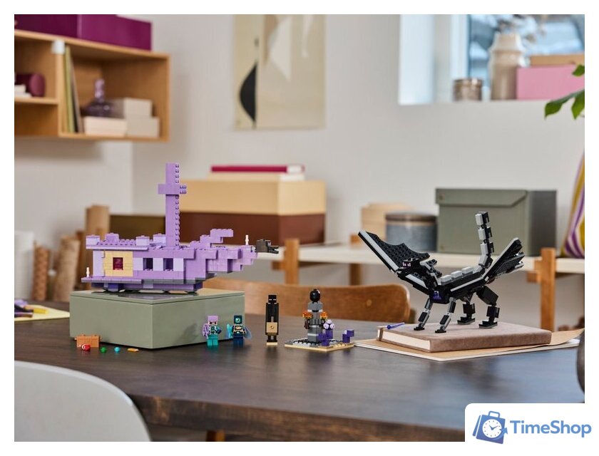 Конструктор LEGO Minecraft 21264 Эндер-Дракон и Корабль Края - Изображение №12 — Интернет-магазин Time-Shop