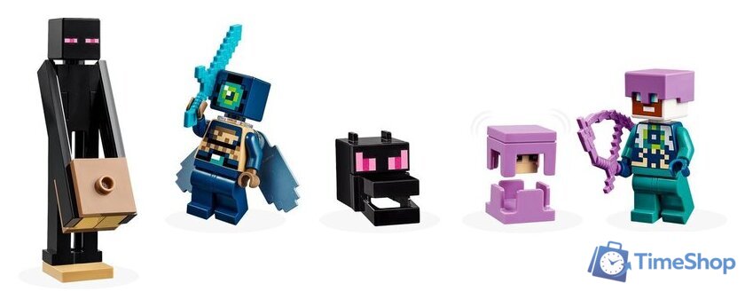 Конструктор LEGO Minecraft 21264 Эндер-Дракон и Корабль Края - Изображение №8 — Интернет-магазин Time-Shop