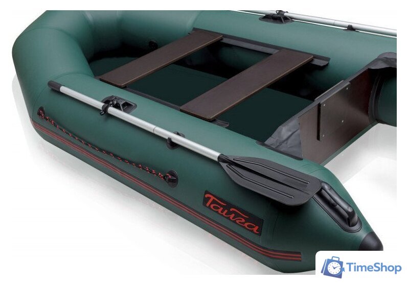 Моторно-гребная лодка Leader Boats Тайга-280-М 34115021 (зеленый) - Изображение №4 — Интернет-магазин Time-Shop