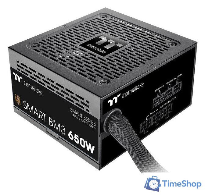 Блок питания Thermaltake Smart BM3 Bronze 650W PS-SPD-0650MNFABE-3 - Изображение №1 — Интернет-магазин Time-Shop