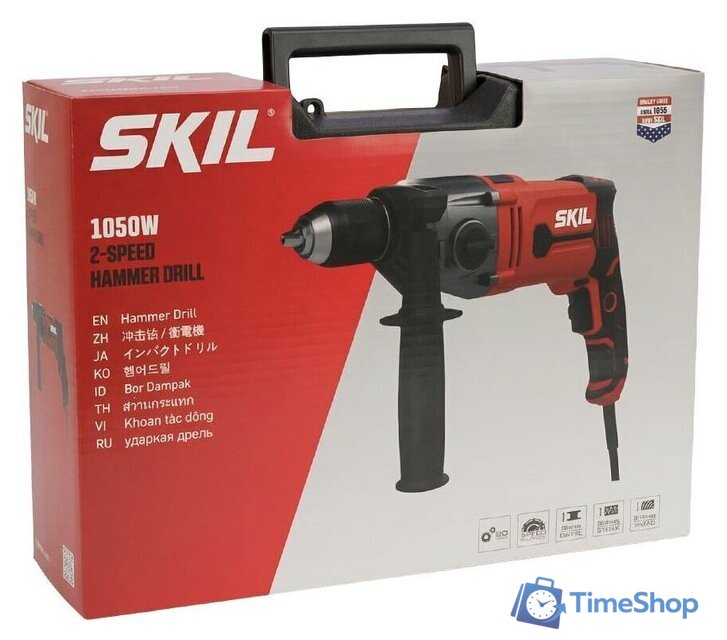 Ударная дрель Skil HD1523 HD1523SE00 (кейс) - Изображение №11 — Интернет-магазин Time-Shop