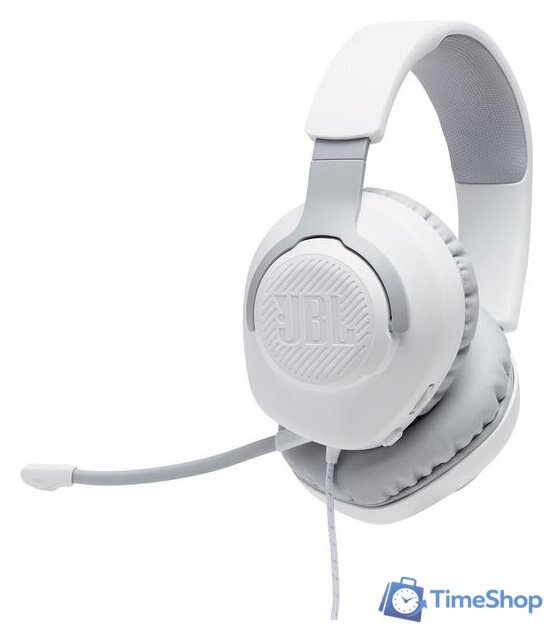 Наушники JBL Quantum 100 (белый) - Изображение №5 — Интернет-магазин Time-Shop