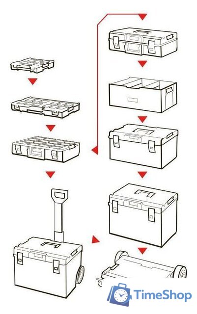 Органайзер Qbrick System One Organizer XL - Изображение №8 — Интернет-магазин Time-Shop