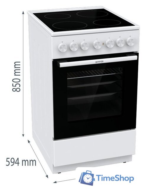 Кухонная плита Gorenje GEC5B41WG - Изображение №26 — Интернет-магазин Time-Shop