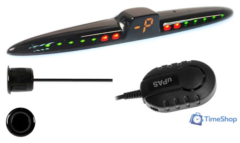 Парковочный радар ParkMaster 24U-4-A-Black - Изображение №1 — Интернет-магазин Time-Shop