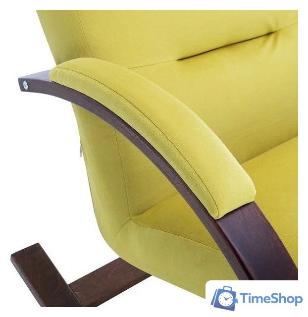 Кресло-качалка Импэкс Leset Милано (орех текстура/V 28) - Изображение №6 — Интернет-магазин Time-Shop