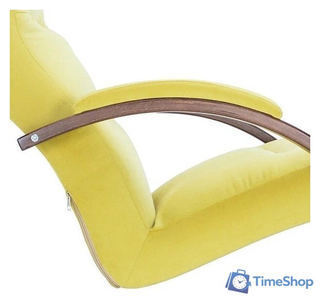 Кресло-качалка Импэкс Leset Милано (орех текстура/V 28) - Изображение №7 — Интернет-магазин Time-Shop