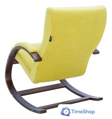 Кресло-качалка Импэкс Leset Милано (орех текстура/V 28) - Изображение №3 — Интернет-магазин Time-Shop