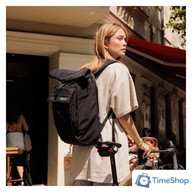 Городской рюкзак Thule Paramount 24L PARABP3116BLK (black) - Изображение №4 — Интернет-магазин Time-Shop
