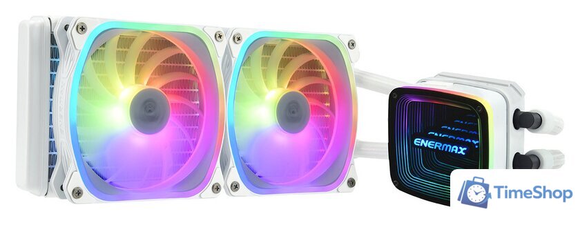 Система жидкостного охлаждения для процессора Enermax AQUAFUSION ADV 240mm ELC-AQFA240-SQA-W - Изображение №1 — Интернет-магазин Time-Shop
