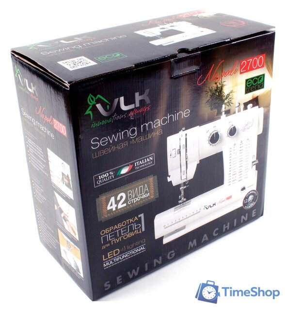 Электромеханическая швейная машина VLK Napoli 2700 [80189] - Изображение №7 — Интернет-магазин Time-Shop