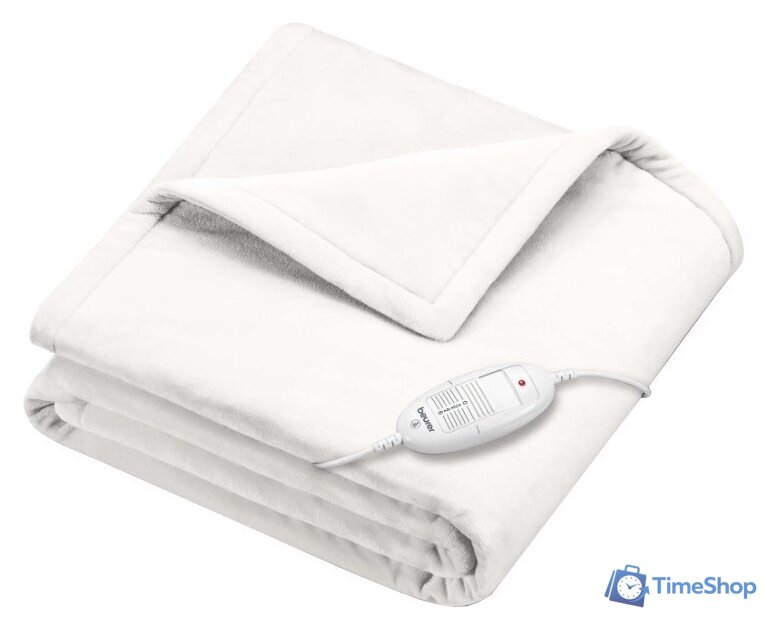 Электрическое одеяло Beurer HD 75 Cosy White - Изображение №1 — Интернет-магазин Time-Shop