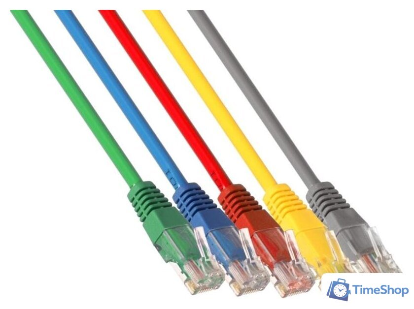 Кабель ExeGate UTP-RJ45-RJ45-5e-7.5M-GY 7.5 м (серый) - Изображение №1 — Интернет-магазин Time-Shop