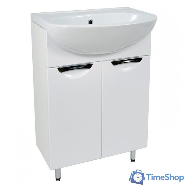  Doratiz Тумба под умывальник Doratiz Афина 55 9912.473 (белый) - Изображение №1 — Интернет-магазин Time-Shop