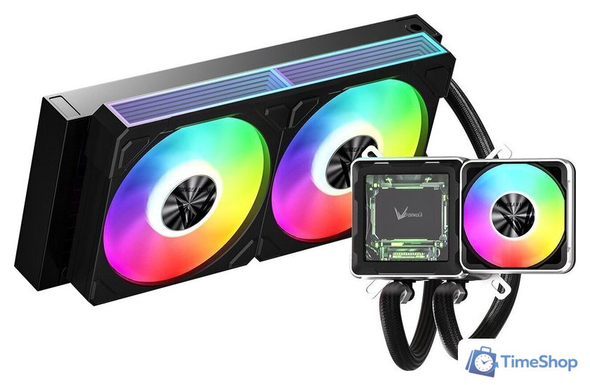 Система жидкостного охлаждения для процессора Formula Cryo Wing Digi 240 (черный) - Изображение №2 — Интернет-магазин Time-Shop
