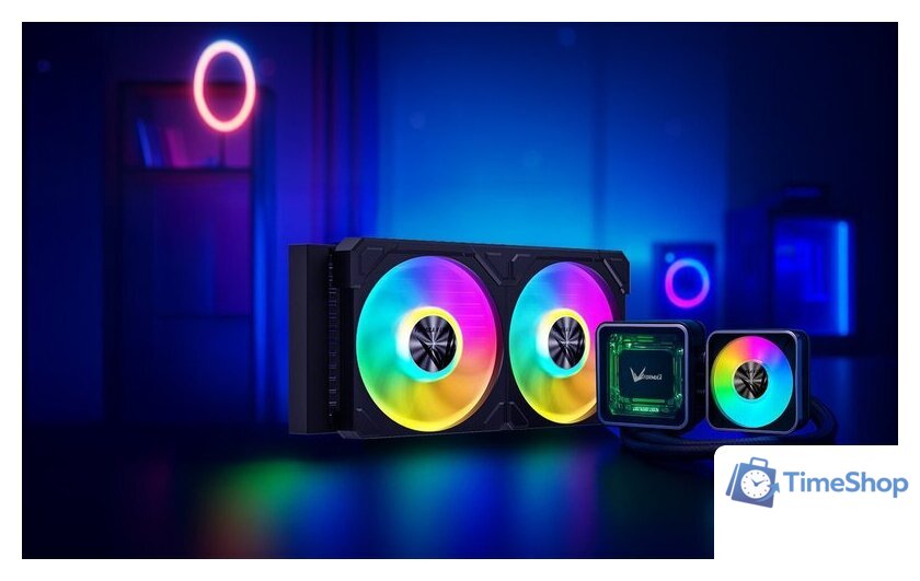 Система жидкостного охлаждения для процессора Formula Cryo Wing Digi 240 (черный) - Изображение №10 — Интернет-магазин Time-Shop