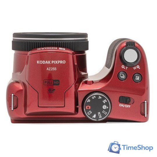 Фотоаппарат Kodak Pixpro AZ255 (красный) - Изображение №3 — Интернет-магазин Time-Shop