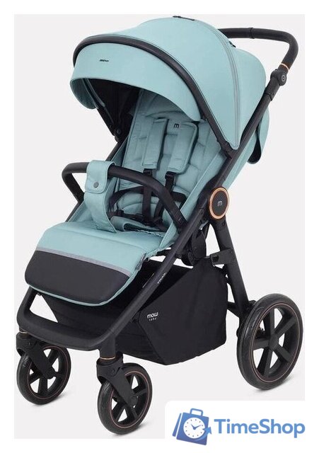 Коляска прогулочная «книга» MOWbaby Trail 2025 MB090 (зеленый) - Изображение №2 — Интернет-магазин Time-Shop