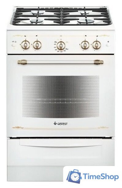 Кухонная плита GEFEST 6100-02 0185 (чугунные решетки) - Изображение №2 — Интернет-магазин Time-Shop