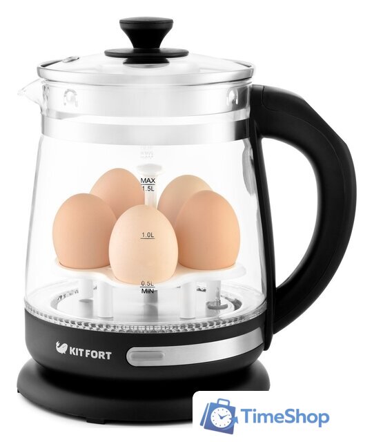 Электрический чайник Kitfort KT-656 - Изображение №2 — Интернет-магазин Time-Shop