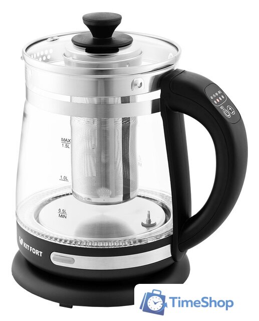 Электрический чайник Kitfort KT-656 - Изображение №1 — Интернет-магазин Time-Shop