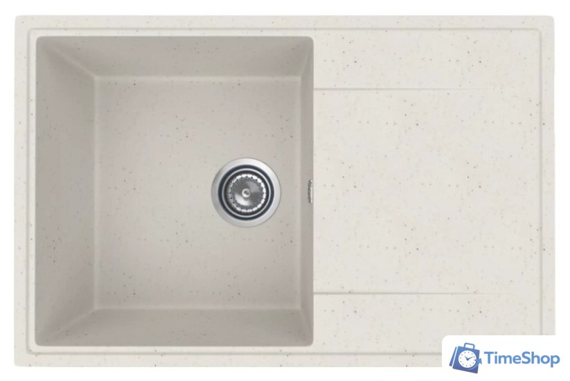Кухонная мойка Practik PR-M 735-001 (белый камень) - Изображение №1 — Интернет-магазин Time-Shop