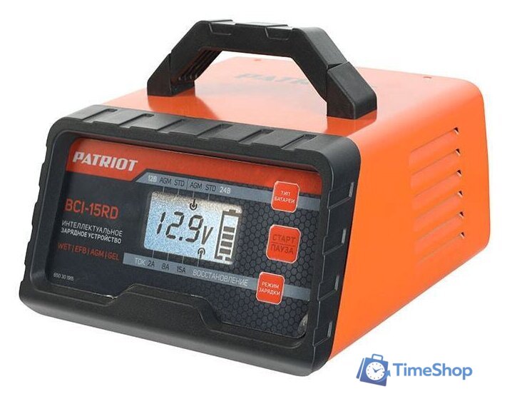 Зарядное устройство Patriot BCI-15RD - Изображение №4 — Интернет-магазин Time-Shop