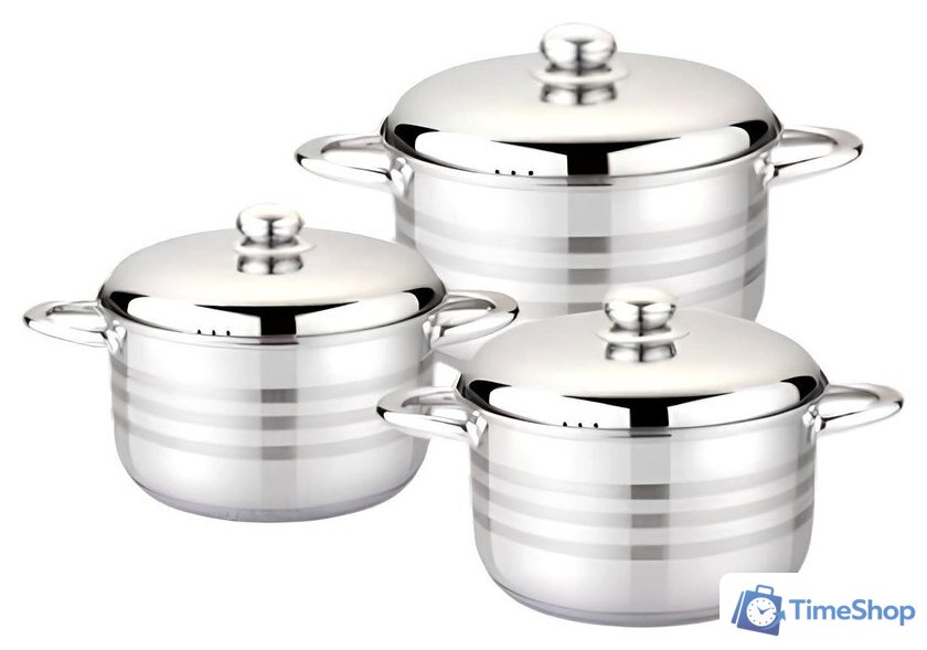 Набор кастрюль Kaisa Villa KV-1046 - Изображение №1 — Интернет-магазин Time-Shop