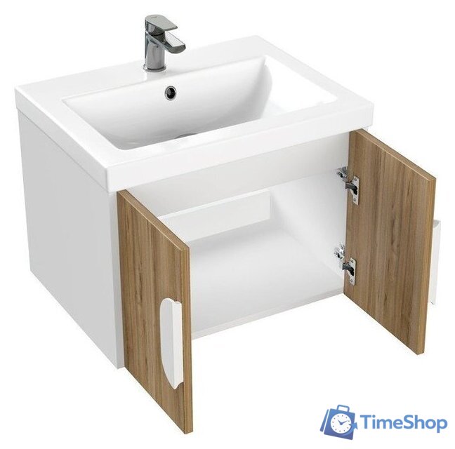  Cersanit Тумба под умывальник Como 60 69341 (орех) - Изображение №3 — Интернет-магазин Time-Shop