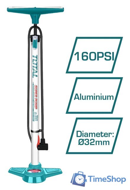 Насос ручной велосипедный Total TMPP3201 - Изображение №1 — Интернет-магазин Time-Shop