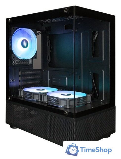 Корпус 1stPlayer MIKU Mi2-A ARGB (черный) - Изображение №1 — Интернет-магазин Time-Shop