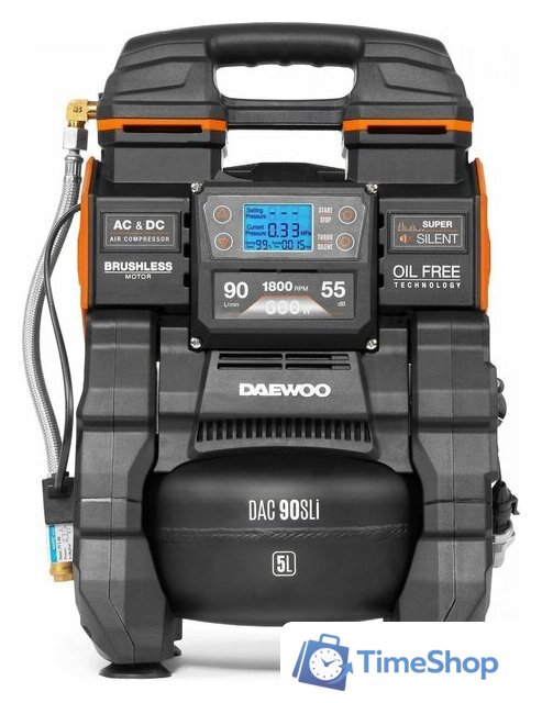 Компрессор Daewoo Power DAC 90S Li (с 2-мя АКБ) - Изображение №2 — Интернет-магазин Time-Shop