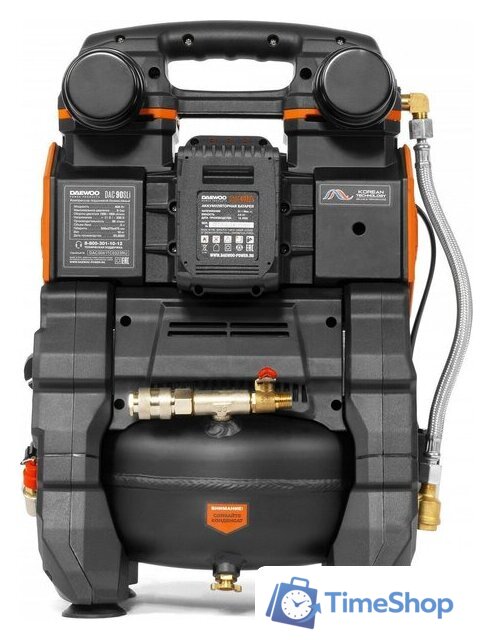 Компрессор Daewoo Power DAC 90S Li (с 2-мя АКБ) - Изображение №7 — Интернет-магазин Time-Shop