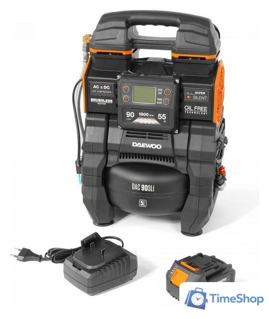Компрессор Daewoo Power DAC 90S Li (с 2-мя АКБ) - Изображение №14 — Интернет-магазин Time-Shop