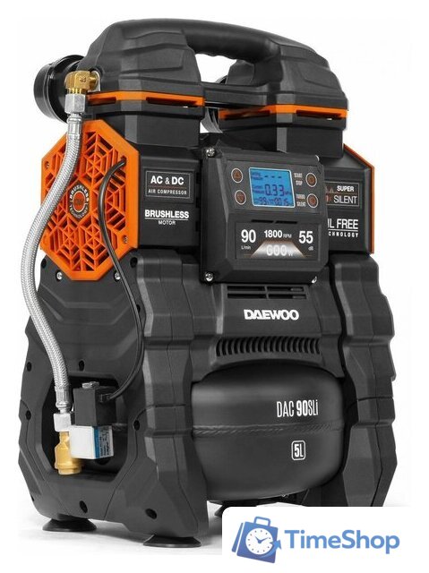 Компрессор Daewoo Power DAC 90S Li (с 2-мя АКБ) - Изображение №4 — Интернет-магазин Time-Shop