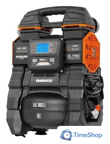 Компрессор Daewoo Power DAC 90S Li (с 2-мя АКБ) - Изображение №1 — Интернет-магазин Time-Shop