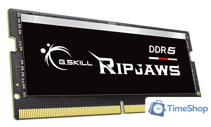 Оперативная память G.Skill Ripjaws 16ГБ DDR5 SODIMM 5200 МГц F5-5200S3838A16GX1-RS - Изображение №4 — Интернет-магазин Time-Shop