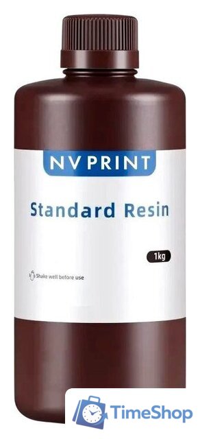 Фотополимер NV Print NV-3D-STD-RESIN-GREY (1кг, серый) - Изображение №1 — Интернет-магазин Time-Shop